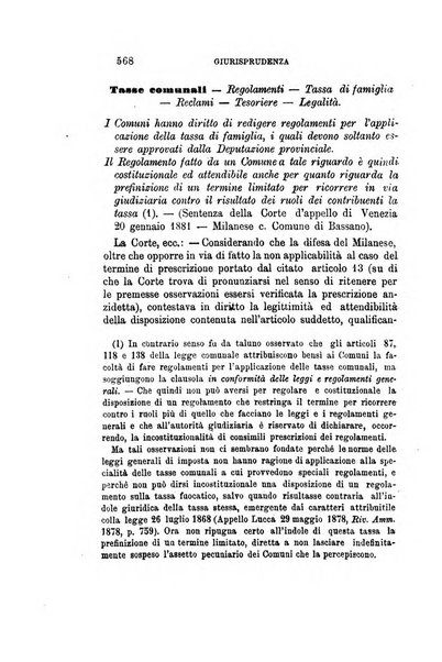 Rivista amministrativa del Regno giornale ufficiale delle amministrazioni centrali, e provinciali, dei comuni e degli istituti di beneficenza