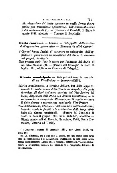 Rivista amministrativa del Regno giornale ufficiale delle amministrazioni centrali, e provinciali, dei comuni e degli istituti di beneficenza