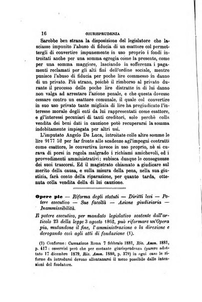 Rivista amministrativa del Regno giornale ufficiale delle amministrazioni centrali, e provinciali, dei comuni e degli istituti di beneficenza