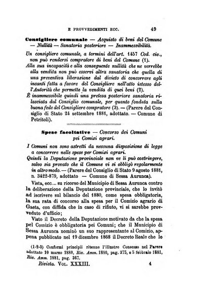 Rivista amministrativa del Regno giornale ufficiale delle amministrazioni centrali, e provinciali, dei comuni e degli istituti di beneficenza