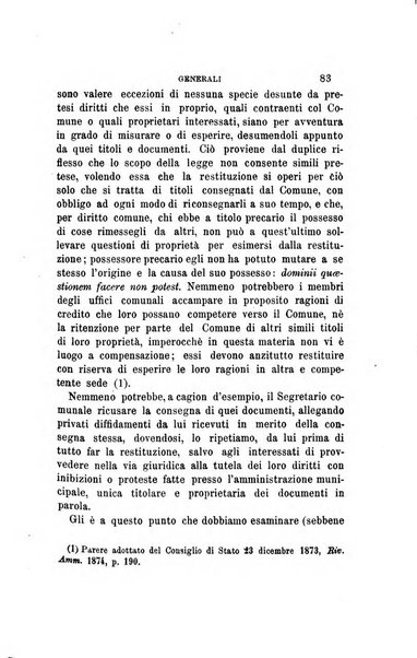 Rivista amministrativa del Regno giornale ufficiale delle amministrazioni centrali, e provinciali, dei comuni e degli istituti di beneficenza