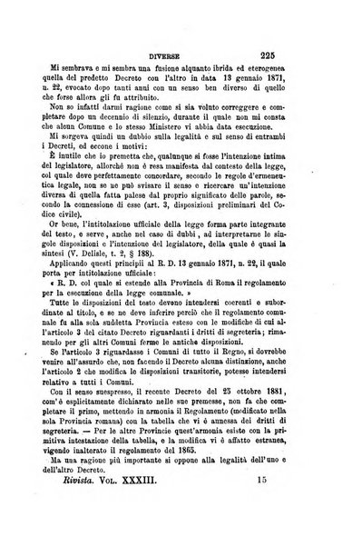 Rivista amministrativa del Regno giornale ufficiale delle amministrazioni centrali, e provinciali, dei comuni e degli istituti di beneficenza