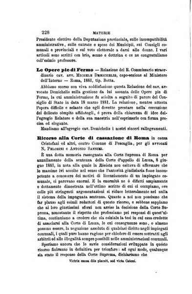 Rivista amministrativa del Regno giornale ufficiale delle amministrazioni centrali, e provinciali, dei comuni e degli istituti di beneficenza