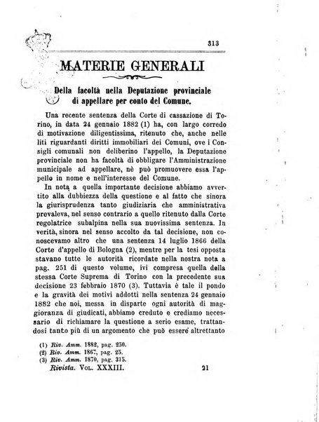 Rivista amministrativa del Regno giornale ufficiale delle amministrazioni centrali, e provinciali, dei comuni e degli istituti di beneficenza