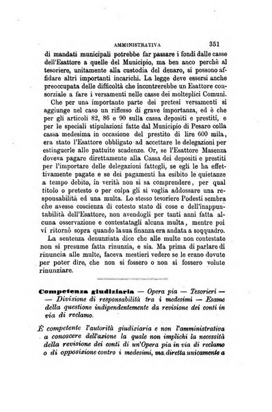 Rivista amministrativa del Regno giornale ufficiale delle amministrazioni centrali, e provinciali, dei comuni e degli istituti di beneficenza