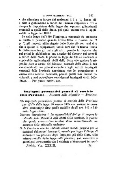 Rivista amministrativa del Regno giornale ufficiale delle amministrazioni centrali, e provinciali, dei comuni e degli istituti di beneficenza