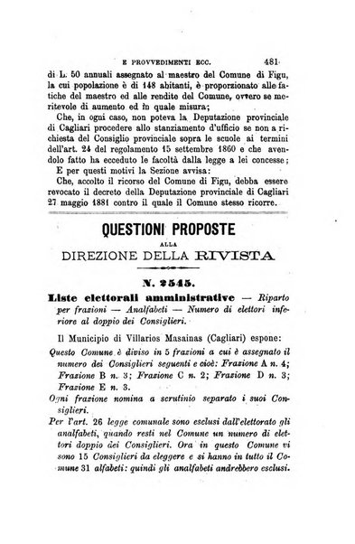 Rivista amministrativa del Regno giornale ufficiale delle amministrazioni centrali, e provinciali, dei comuni e degli istituti di beneficenza