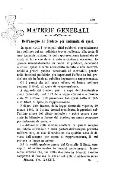 Rivista amministrativa del Regno giornale ufficiale delle amministrazioni centrali, e provinciali, dei comuni e degli istituti di beneficenza