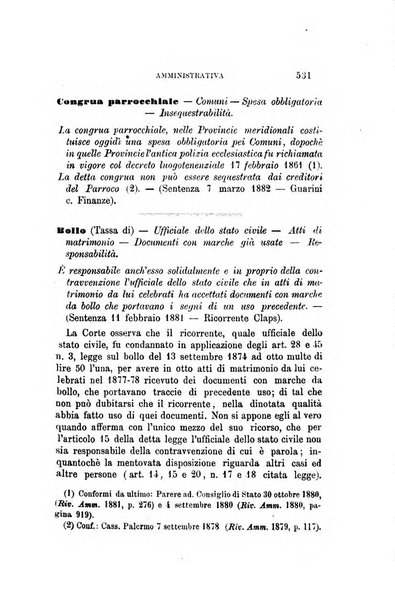 Rivista amministrativa del Regno giornale ufficiale delle amministrazioni centrali, e provinciali, dei comuni e degli istituti di beneficenza