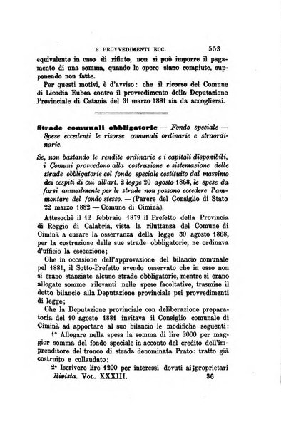 Rivista amministrativa del Regno giornale ufficiale delle amministrazioni centrali, e provinciali, dei comuni e degli istituti di beneficenza