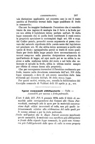 Rivista amministrativa del Regno giornale ufficiale delle amministrazioni centrali, e provinciali, dei comuni e degli istituti di beneficenza