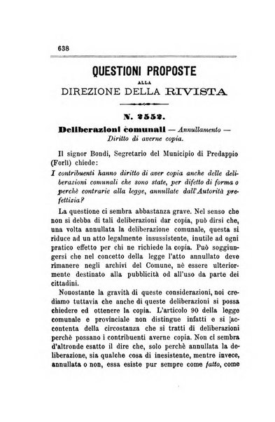 Rivista amministrativa del Regno giornale ufficiale delle amministrazioni centrali, e provinciali, dei comuni e degli istituti di beneficenza