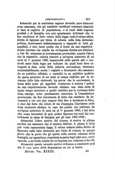 Rivista amministrativa del Regno giornale ufficiale delle amministrazioni centrali, e provinciali, dei comuni e degli istituti di beneficenza