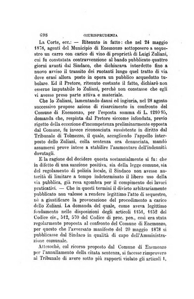 Rivista amministrativa del Regno giornale ufficiale delle amministrazioni centrali, e provinciali, dei comuni e degli istituti di beneficenza