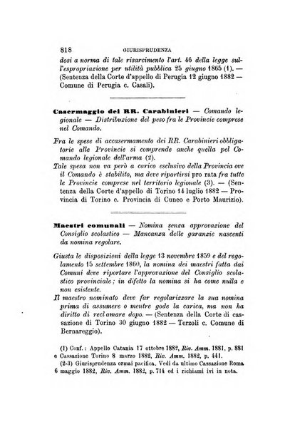 Rivista amministrativa del Regno giornale ufficiale delle amministrazioni centrali, e provinciali, dei comuni e degli istituti di beneficenza