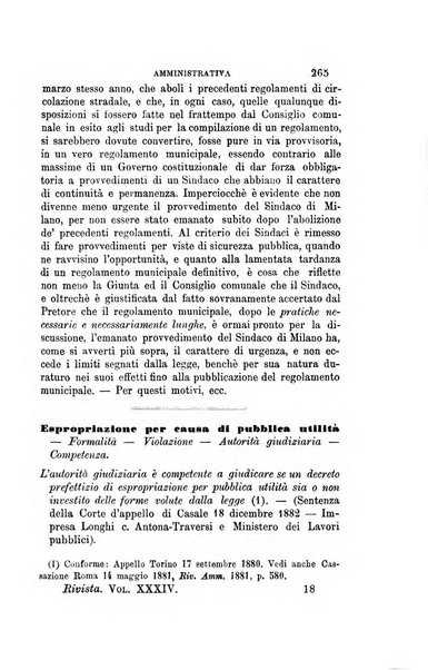 Rivista amministrativa del Regno giornale ufficiale delle amministrazioni centrali, e provinciali, dei comuni e degli istituti di beneficenza