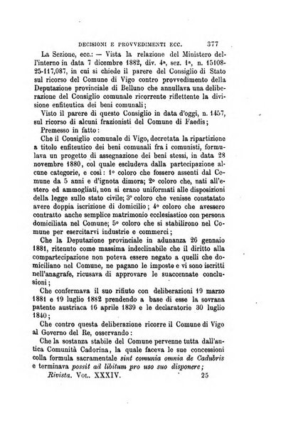 Rivista amministrativa del Regno giornale ufficiale delle amministrazioni centrali, e provinciali, dei comuni e degli istituti di beneficenza