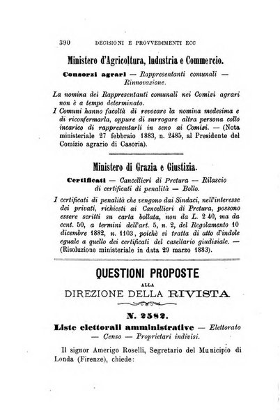 Rivista amministrativa del Regno giornale ufficiale delle amministrazioni centrali, e provinciali, dei comuni e degli istituti di beneficenza