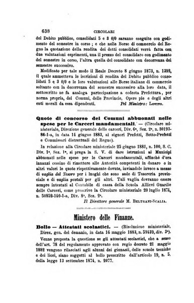 Rivista amministrativa del Regno giornale ufficiale delle amministrazioni centrali, e provinciali, dei comuni e degli istituti di beneficenza