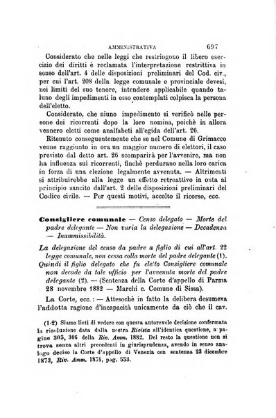 Rivista amministrativa del Regno giornale ufficiale delle amministrazioni centrali, e provinciali, dei comuni e degli istituti di beneficenza