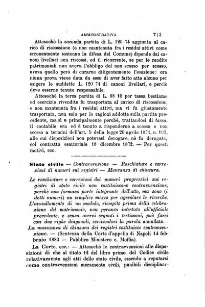 Rivista amministrativa del Regno giornale ufficiale delle amministrazioni centrali, e provinciali, dei comuni e degli istituti di beneficenza