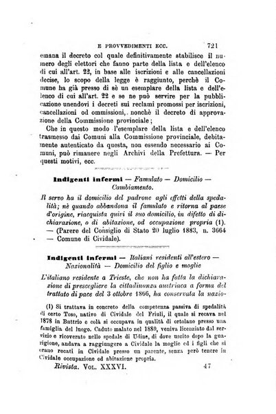 Rivista amministrativa del Regno giornale ufficiale delle amministrazioni centrali, e provinciali, dei comuni e degli istituti di beneficenza