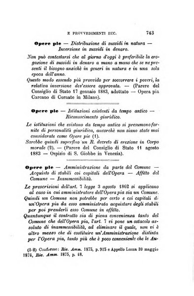 Rivista amministrativa del Regno giornale ufficiale delle amministrazioni centrali, e provinciali, dei comuni e degli istituti di beneficenza