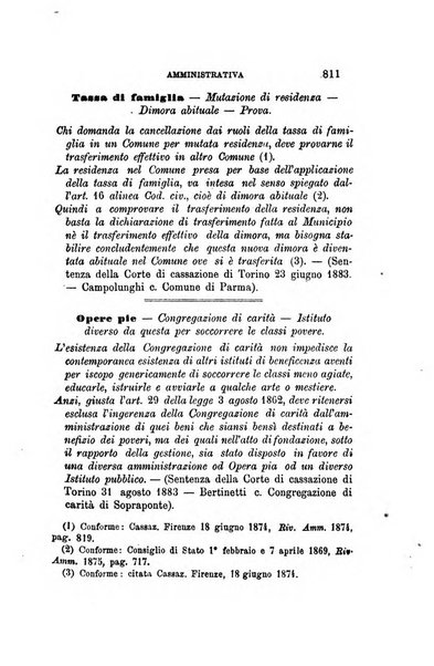 Rivista amministrativa del Regno giornale ufficiale delle amministrazioni centrali, e provinciali, dei comuni e degli istituti di beneficenza