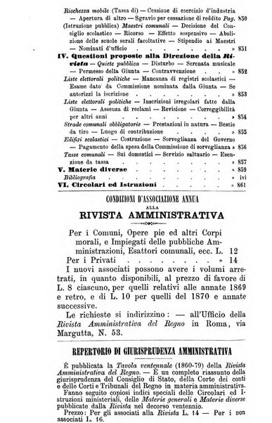 Rivista amministrativa del Regno giornale ufficiale delle amministrazioni centrali, e provinciali, dei comuni e degli istituti di beneficenza