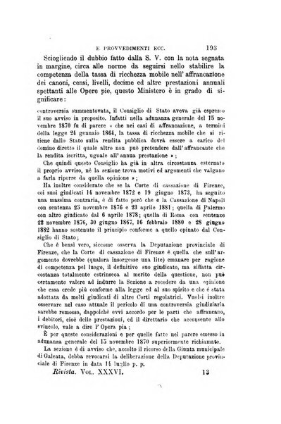 Rivista amministrativa del Regno giornale ufficiale delle amministrazioni centrali, e provinciali, dei comuni e degli istituti di beneficenza