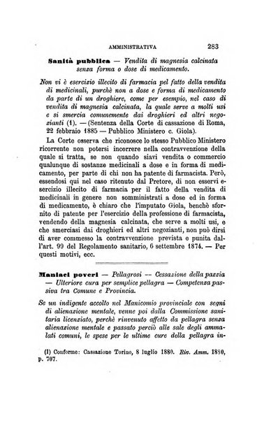 Rivista amministrativa del Regno giornale ufficiale delle amministrazioni centrali, e provinciali, dei comuni e degli istituti di beneficenza