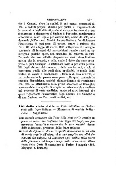 Rivista amministrativa del Regno giornale ufficiale delle amministrazioni centrali, e provinciali, dei comuni e degli istituti di beneficenza