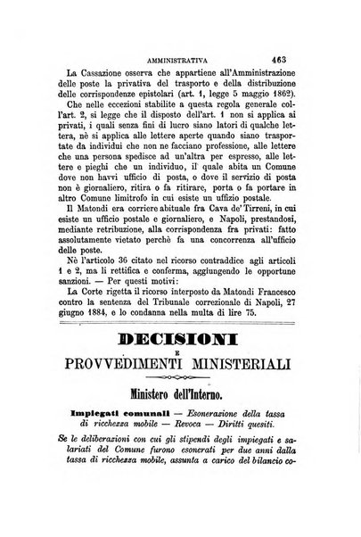 Rivista amministrativa del Regno giornale ufficiale delle amministrazioni centrali, e provinciali, dei comuni e degli istituti di beneficenza