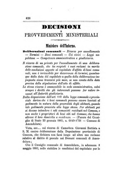 Rivista amministrativa del Regno giornale ufficiale delle amministrazioni centrali, e provinciali, dei comuni e degli istituti di beneficenza