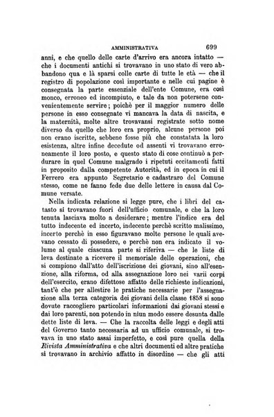 Rivista amministrativa del Regno giornale ufficiale delle amministrazioni centrali, e provinciali, dei comuni e degli istituti di beneficenza