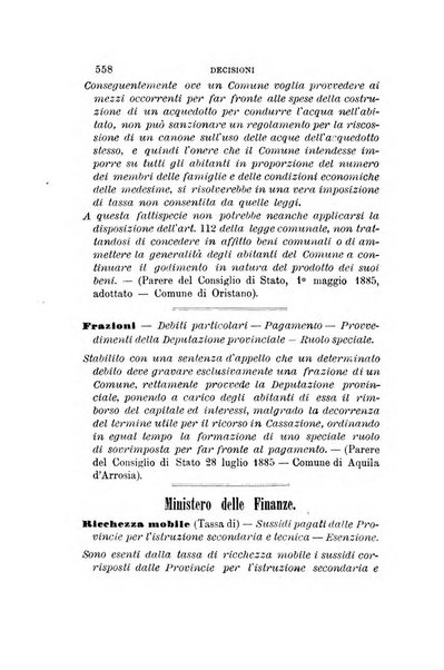 Rivista amministrativa del Regno giornale ufficiale delle amministrazioni centrali, e provinciali, dei comuni e degli istituti di beneficenza