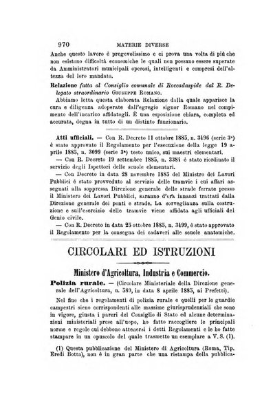 Rivista amministrativa del Regno giornale ufficiale delle amministrazioni centrali, e provinciali, dei comuni e degli istituti di beneficenza