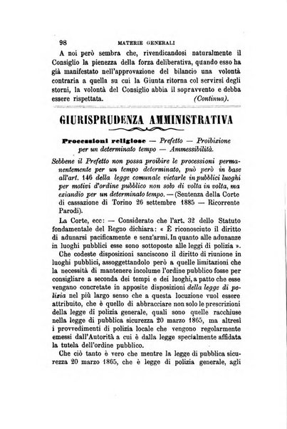 Rivista amministrativa del Regno giornale ufficiale delle amministrazioni centrali, e provinciali, dei comuni e degli istituti di beneficenza