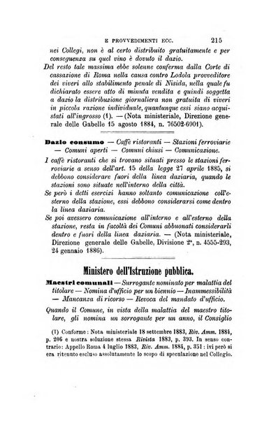 Rivista amministrativa del Regno giornale ufficiale delle amministrazioni centrali, e provinciali, dei comuni e degli istituti di beneficenza