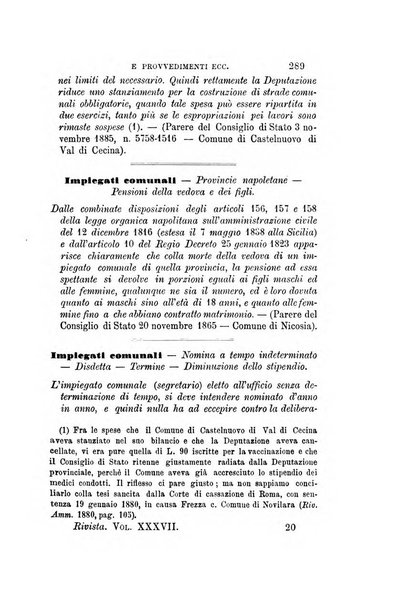 Rivista amministrativa del Regno giornale ufficiale delle amministrazioni centrali, e provinciali, dei comuni e degli istituti di beneficenza