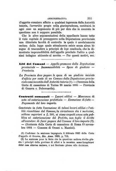 Rivista amministrativa del Regno giornale ufficiale delle amministrazioni centrali, e provinciali, dei comuni e degli istituti di beneficenza