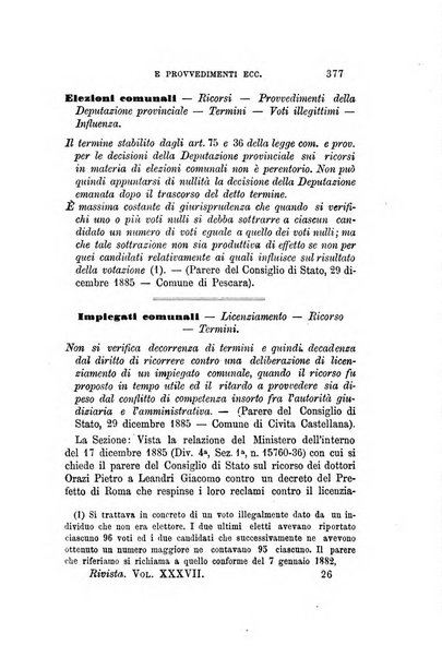 Rivista amministrativa del Regno giornale ufficiale delle amministrazioni centrali, e provinciali, dei comuni e degli istituti di beneficenza