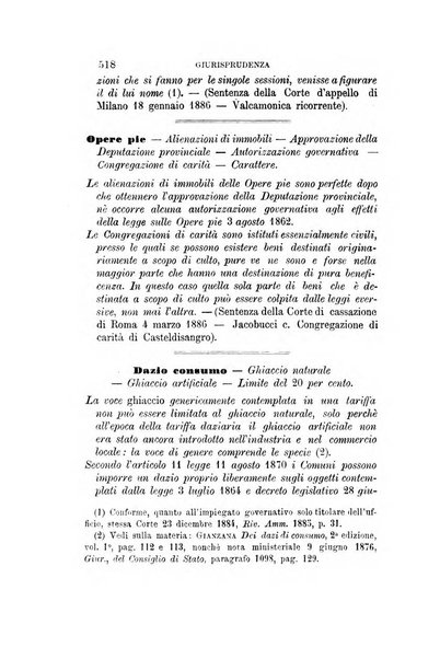 Rivista amministrativa del Regno giornale ufficiale delle amministrazioni centrali, e provinciali, dei comuni e degli istituti di beneficenza