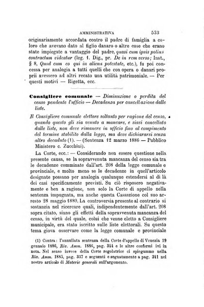 Rivista amministrativa del Regno giornale ufficiale delle amministrazioni centrali, e provinciali, dei comuni e degli istituti di beneficenza