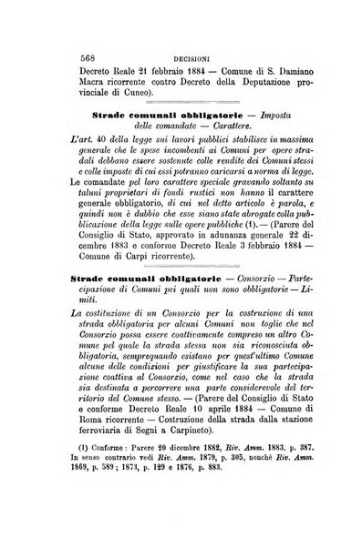 Rivista amministrativa del Regno giornale ufficiale delle amministrazioni centrali, e provinciali, dei comuni e degli istituti di beneficenza