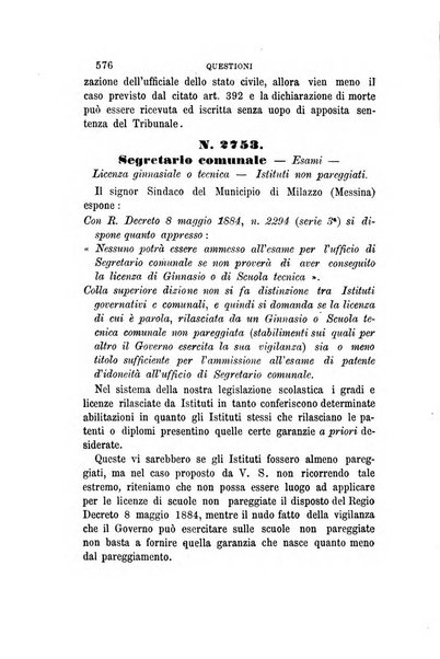 Rivista amministrativa del Regno giornale ufficiale delle amministrazioni centrali, e provinciali, dei comuni e degli istituti di beneficenza