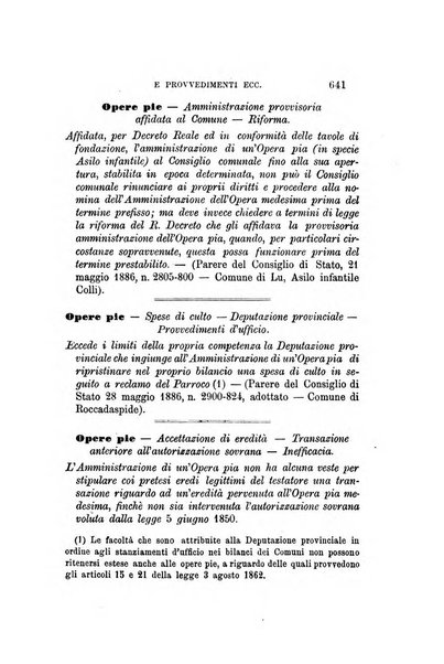 Rivista amministrativa del Regno giornale ufficiale delle amministrazioni centrali, e provinciali, dei comuni e degli istituti di beneficenza