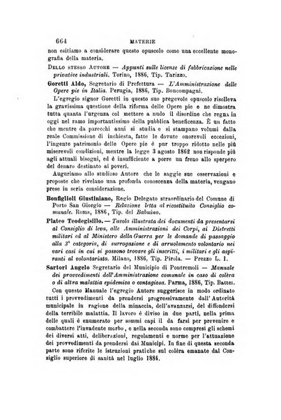 Rivista amministrativa del Regno giornale ufficiale delle amministrazioni centrali, e provinciali, dei comuni e degli istituti di beneficenza