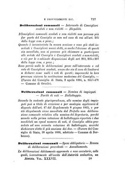 Rivista amministrativa del Regno giornale ufficiale delle amministrazioni centrali, e provinciali, dei comuni e degli istituti di beneficenza