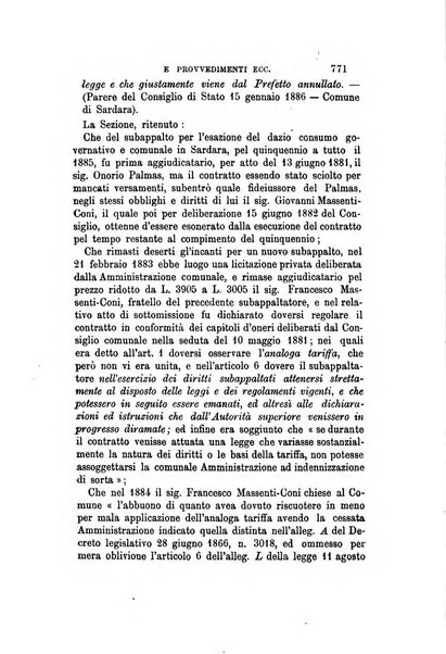 Rivista amministrativa del Regno giornale ufficiale delle amministrazioni centrali, e provinciali, dei comuni e degli istituti di beneficenza